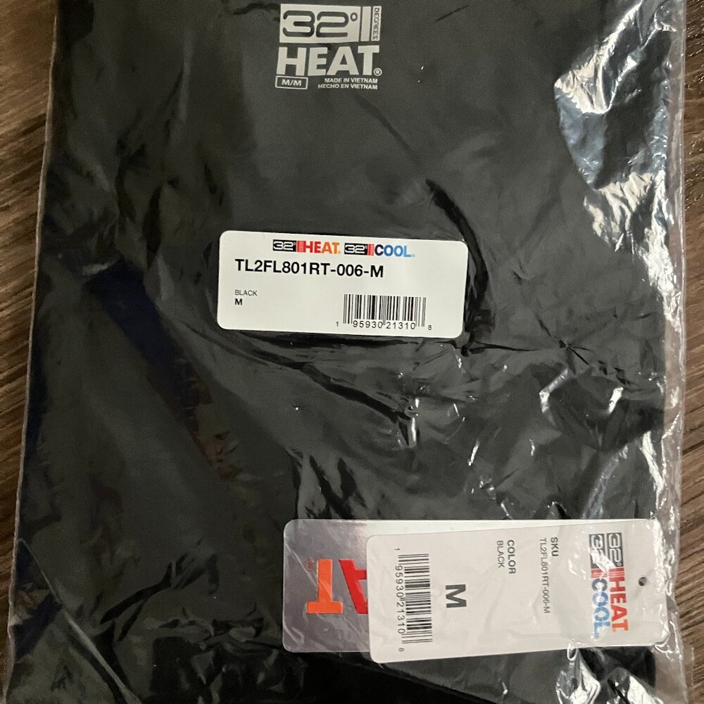 NWT 32 Degrees HEAT Women’s Top – Black, Size M